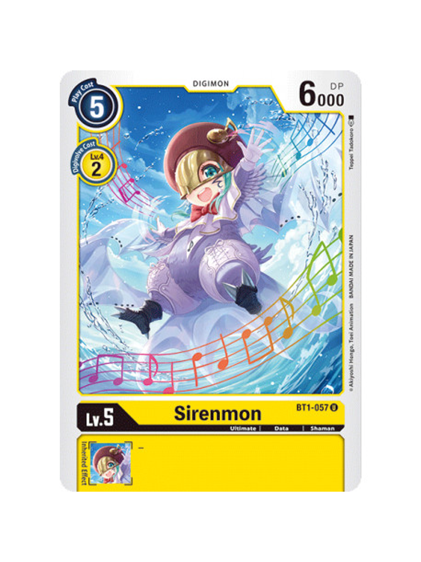 BT1-057 U Sirenmon Digimon  1