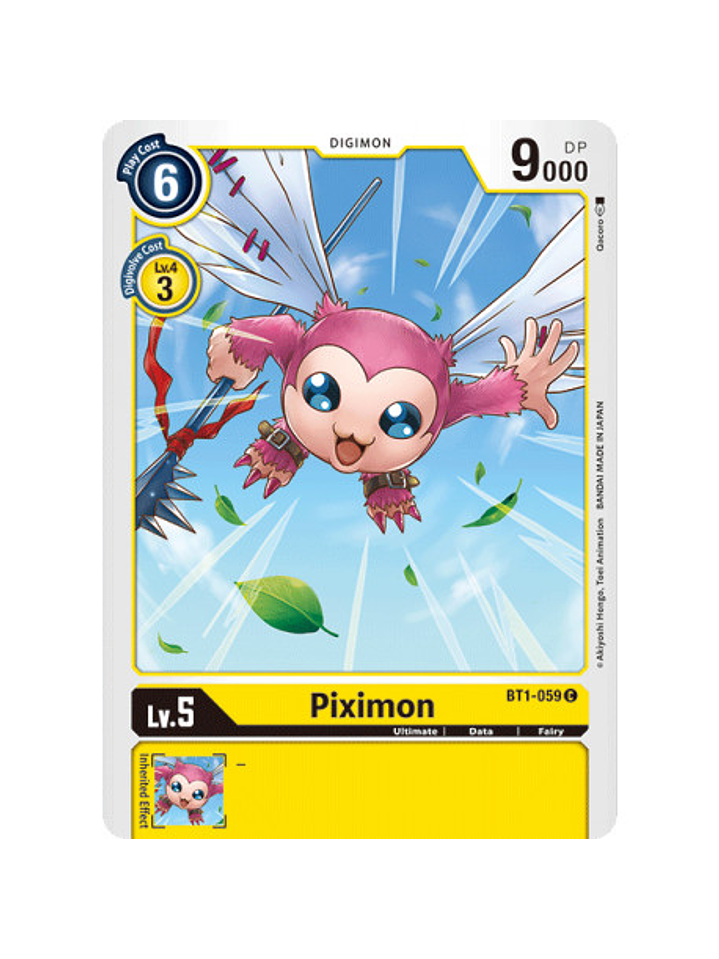 BT1-059 C Piximon Digimon  1