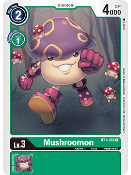 BT1-065 C Mushroomon Digimon 