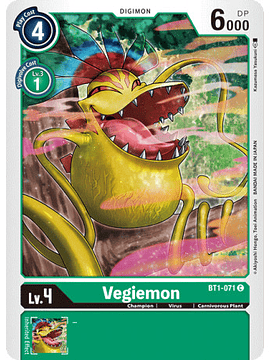 BT1-071 C Vegiemon Digimon 