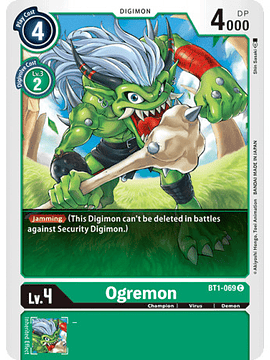 BT1-069 C Ogremon Digimon 