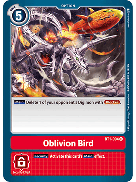 BT1-094 C Oblivion Bird Option 