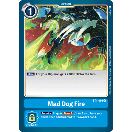 BT1-096 R Mad Dog Fire Option 