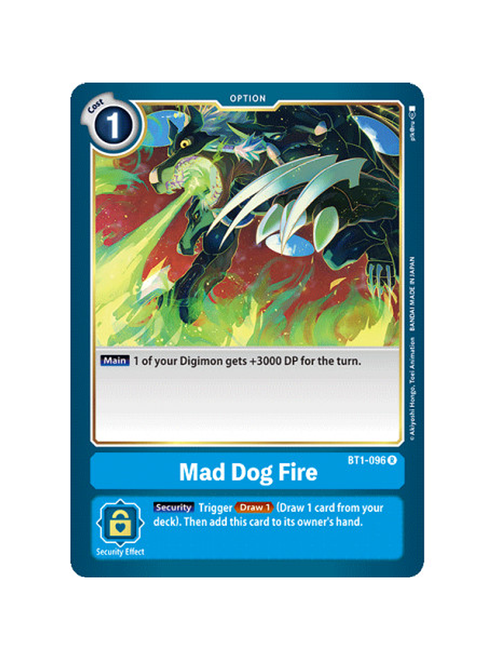 BT1-096 R Mad Dog Fire Option  1