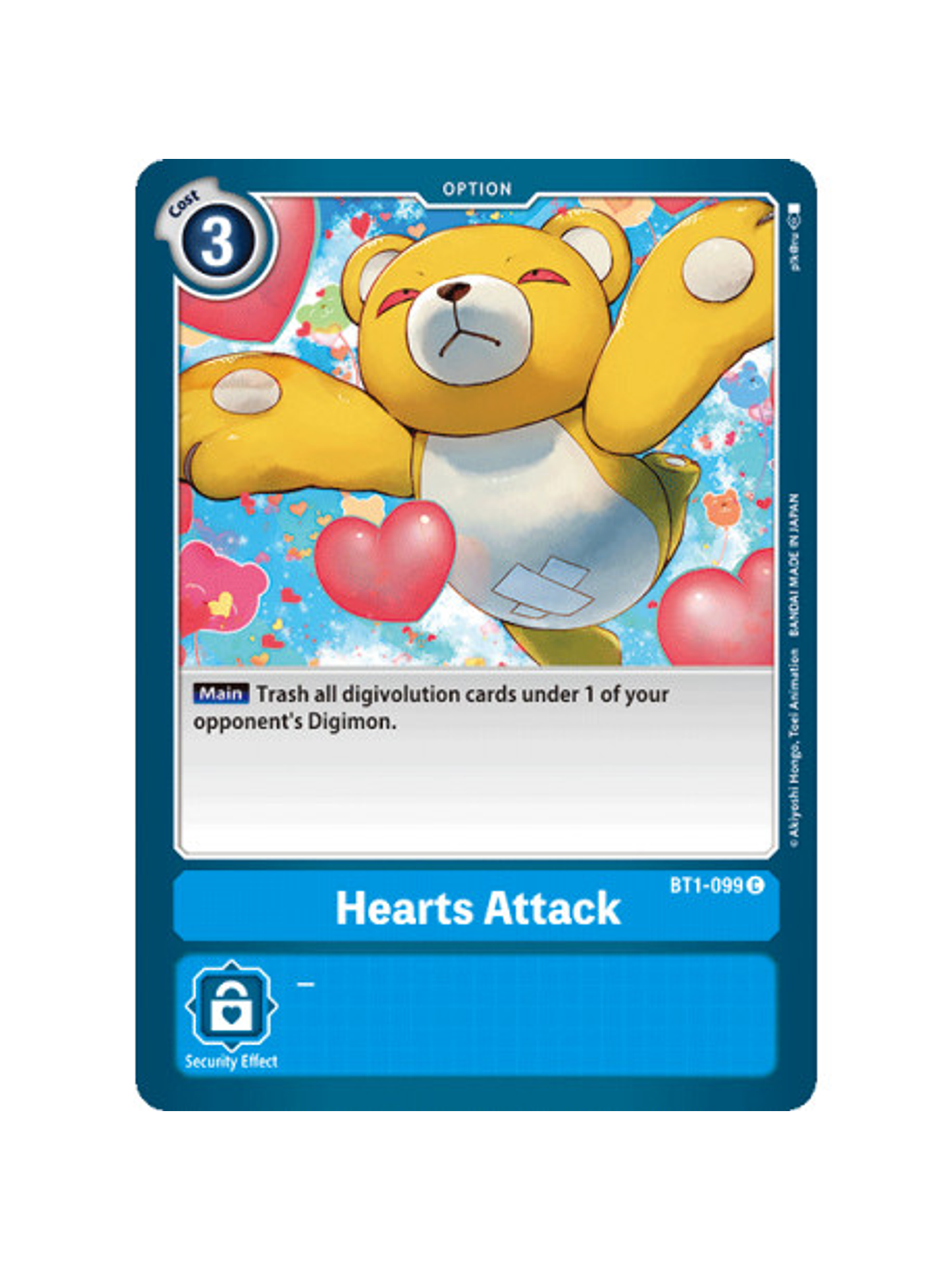 BT1-099 C Hearts Attack Option  1