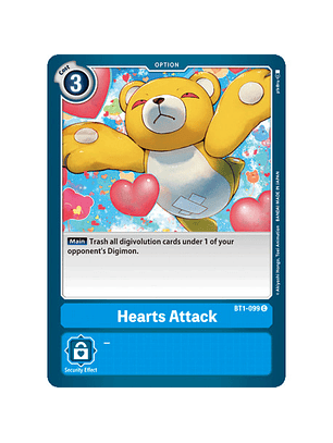 BT1-099 C Hearts Attack Option 