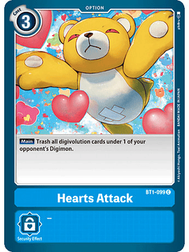 BT1-099 C Hearts Attack Option 