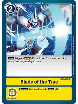 BT1-102 C Blade of the True Option 