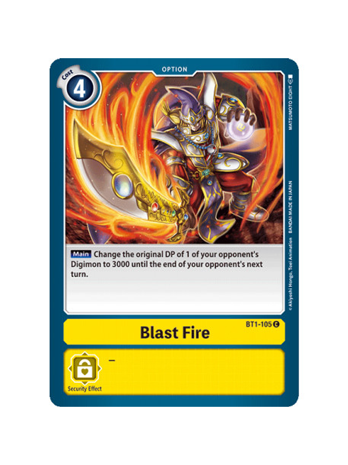 BT1-105 C Blast Fire Option  1