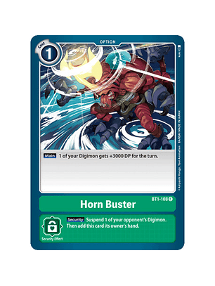 BT1-108 C Horn Buster Option 