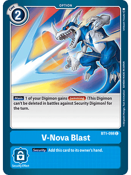 BT1-098 C V-Nova Blast Option 