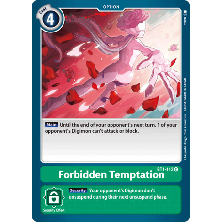 BT1-113 C Forbidden Temptation Option 