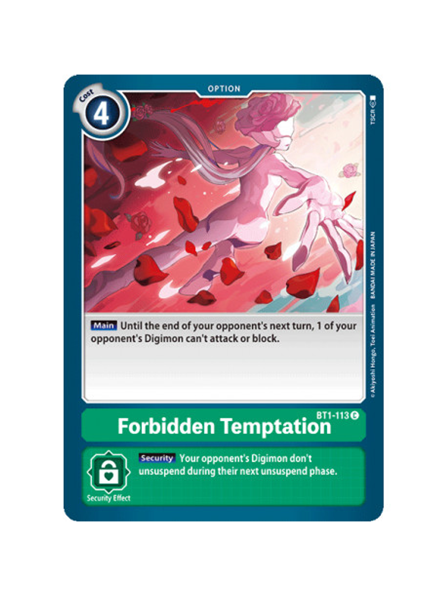BT1-113 C Forbidden Temptation Option  1