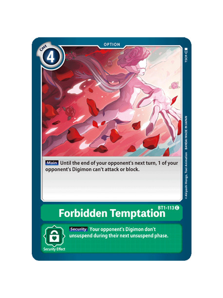 BT1-113 C Forbidden Temptation Option  1