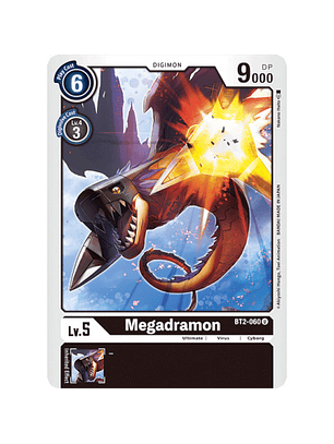 BT2-060 U Megadramon Digimon 