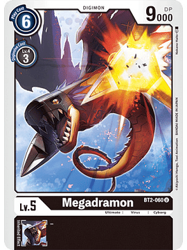 BT2-060 U Megadramon Digimon 