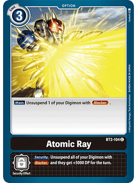 BT2-104 C Atomic Ray Option 
