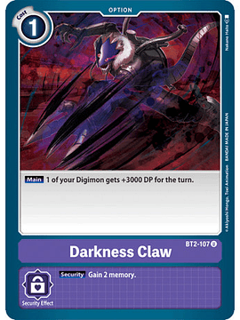 BT2-107 U Darkness Claw Option 