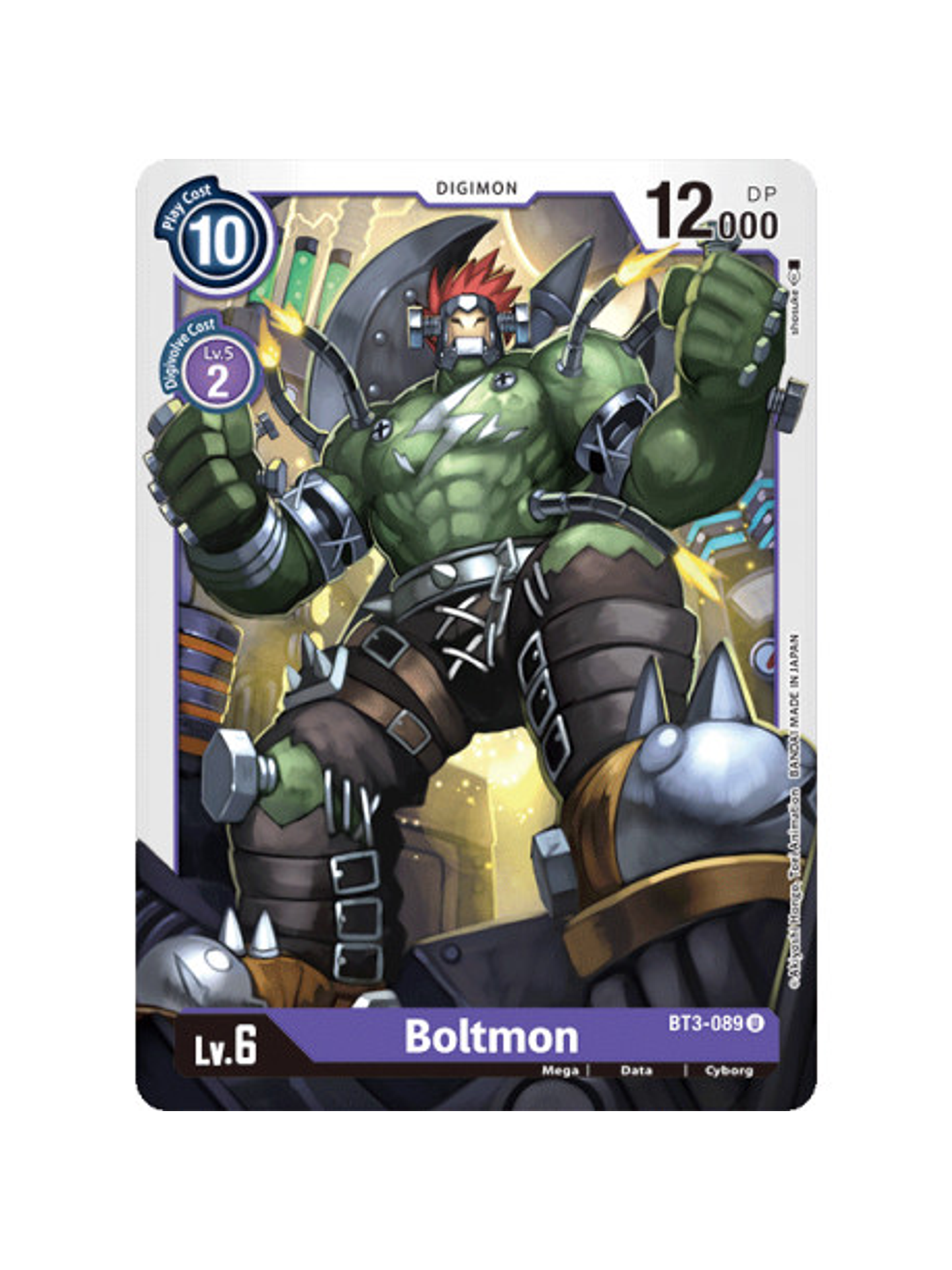 BT3-089 U Boltmon Digimon  1
