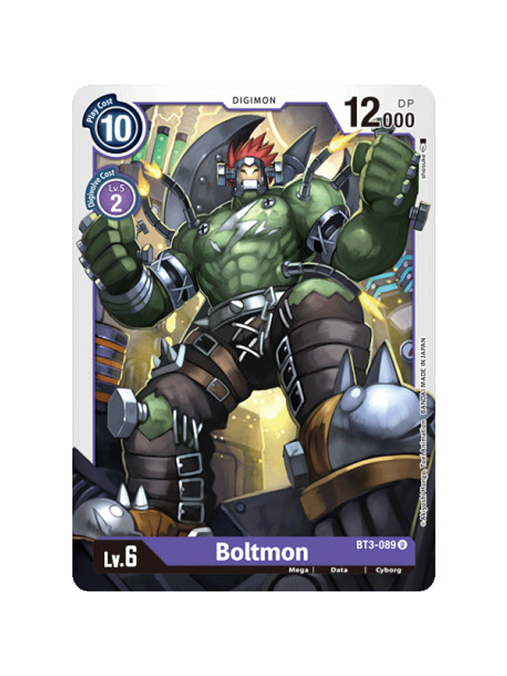 BT3-089 U Boltmon Digimon  1