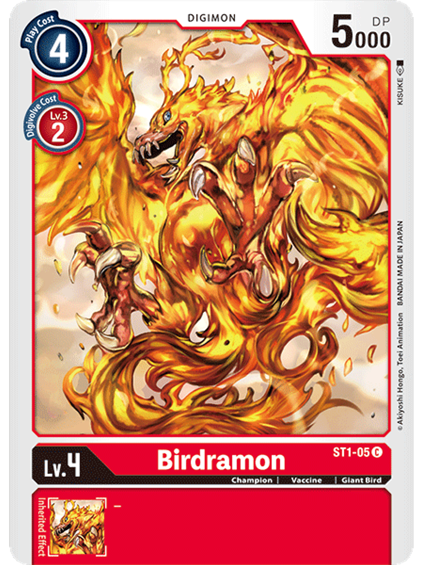 Birdramon - ST1-05 1