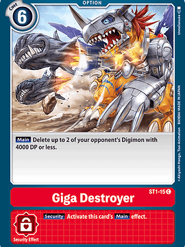 Giga Destroyer - ST1-015