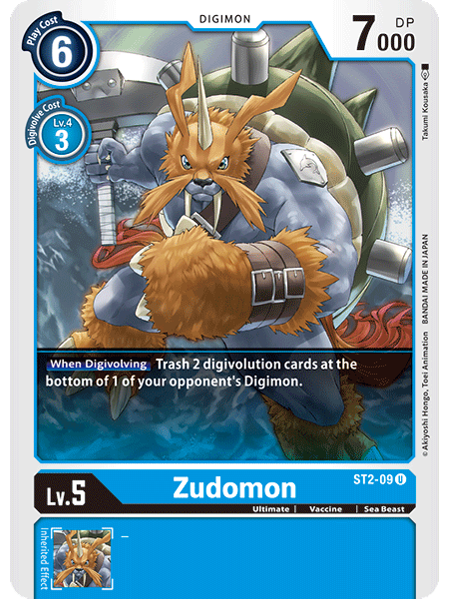 Zudomon - ST2-09  1