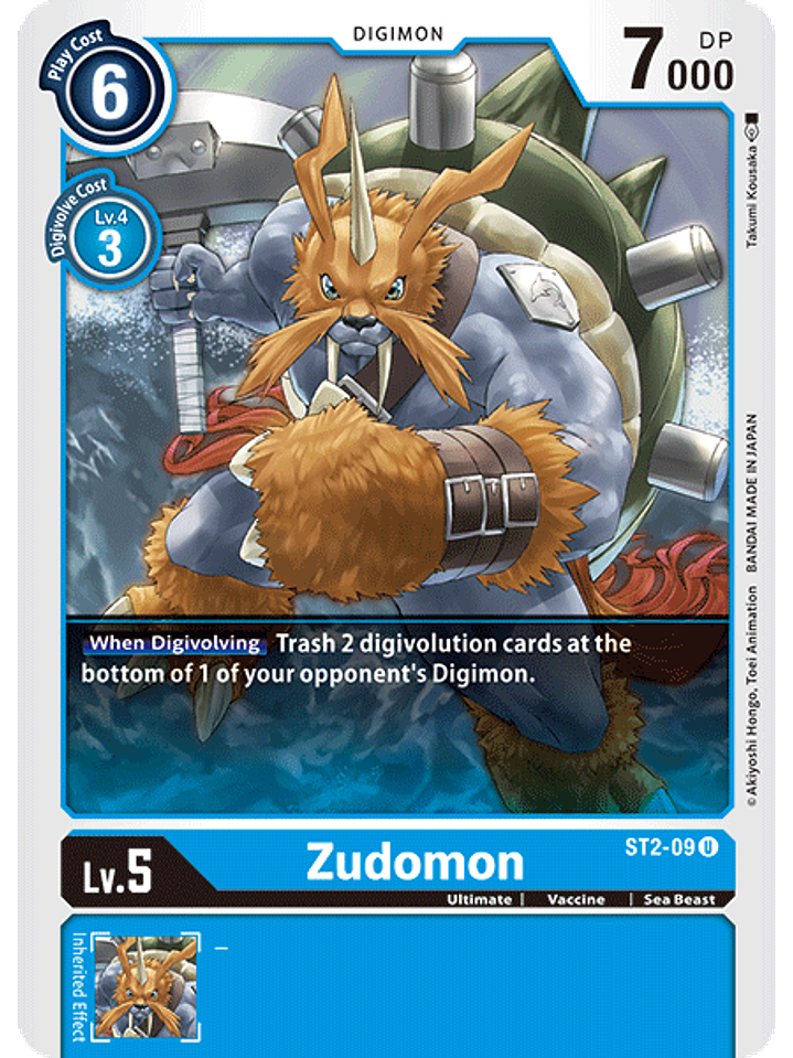 Zudomon - ST2-09  1