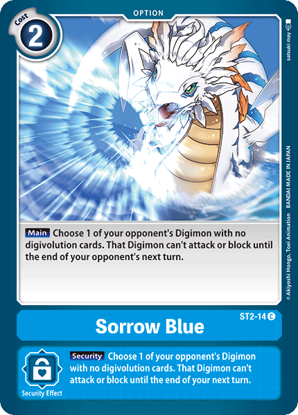 Sorrow Blue - ST2-014