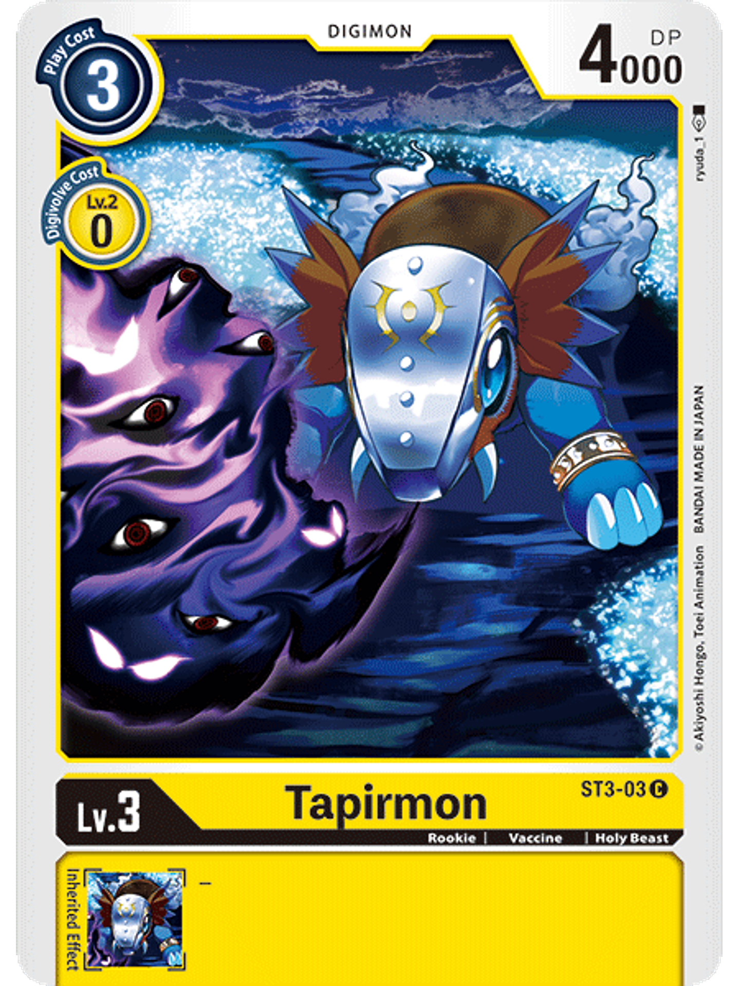 Tapirmon - ST3-03 1