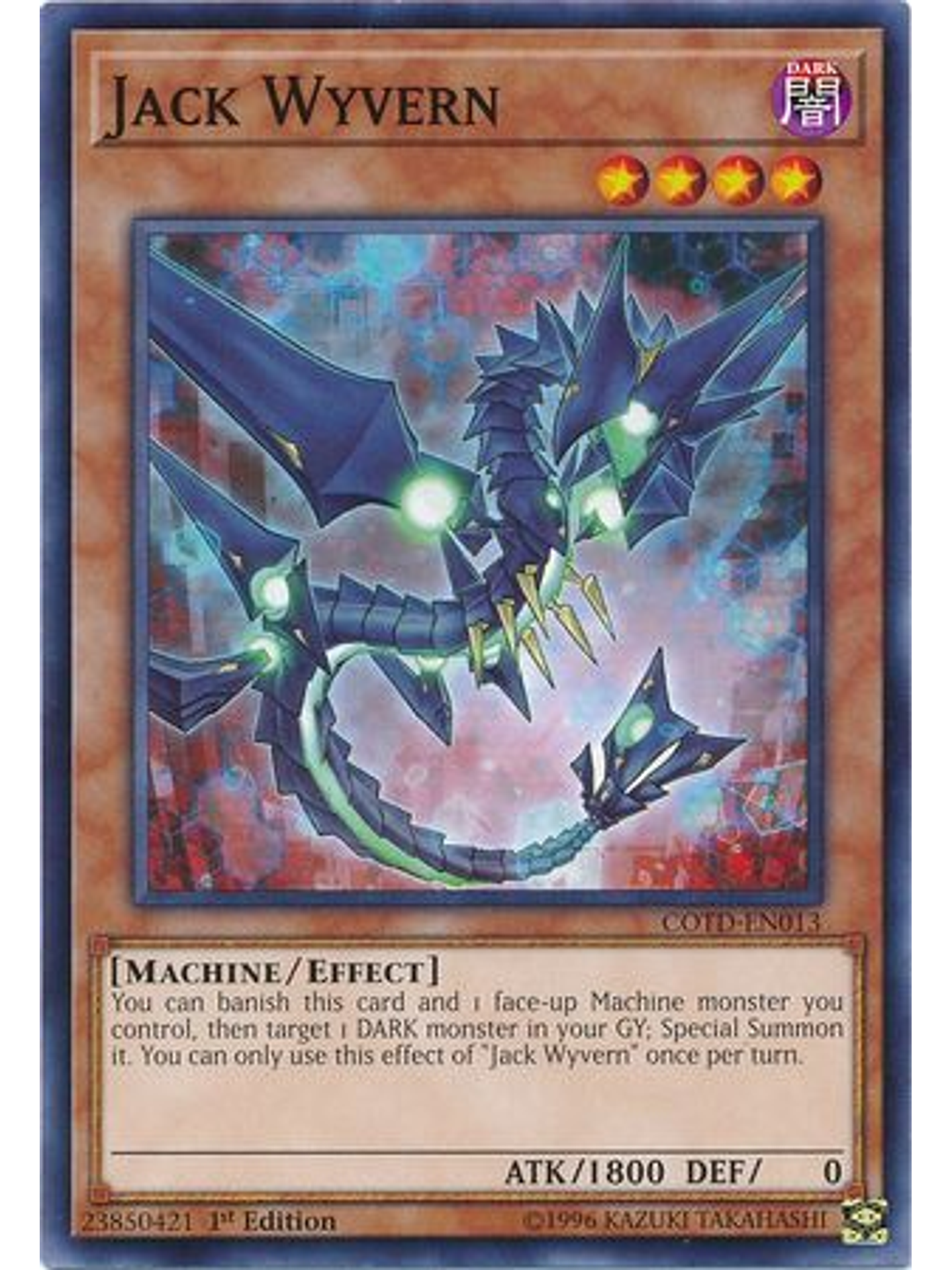 Jack Wyvern - cotd-en013 - Common 1st Edition 1