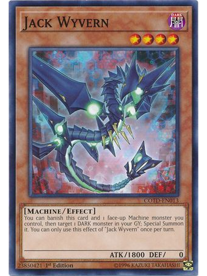 Jack Wyvern - cotd-en013 - Common 1st Edition 1