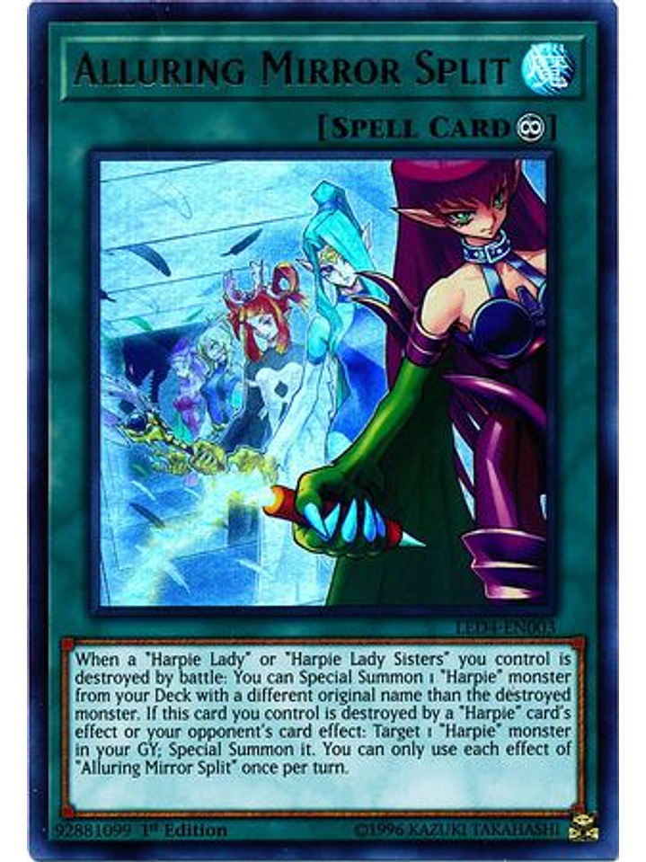 Alluring Mirror Split - LED4-EN003 - Ultra Rare 1st Edition 1