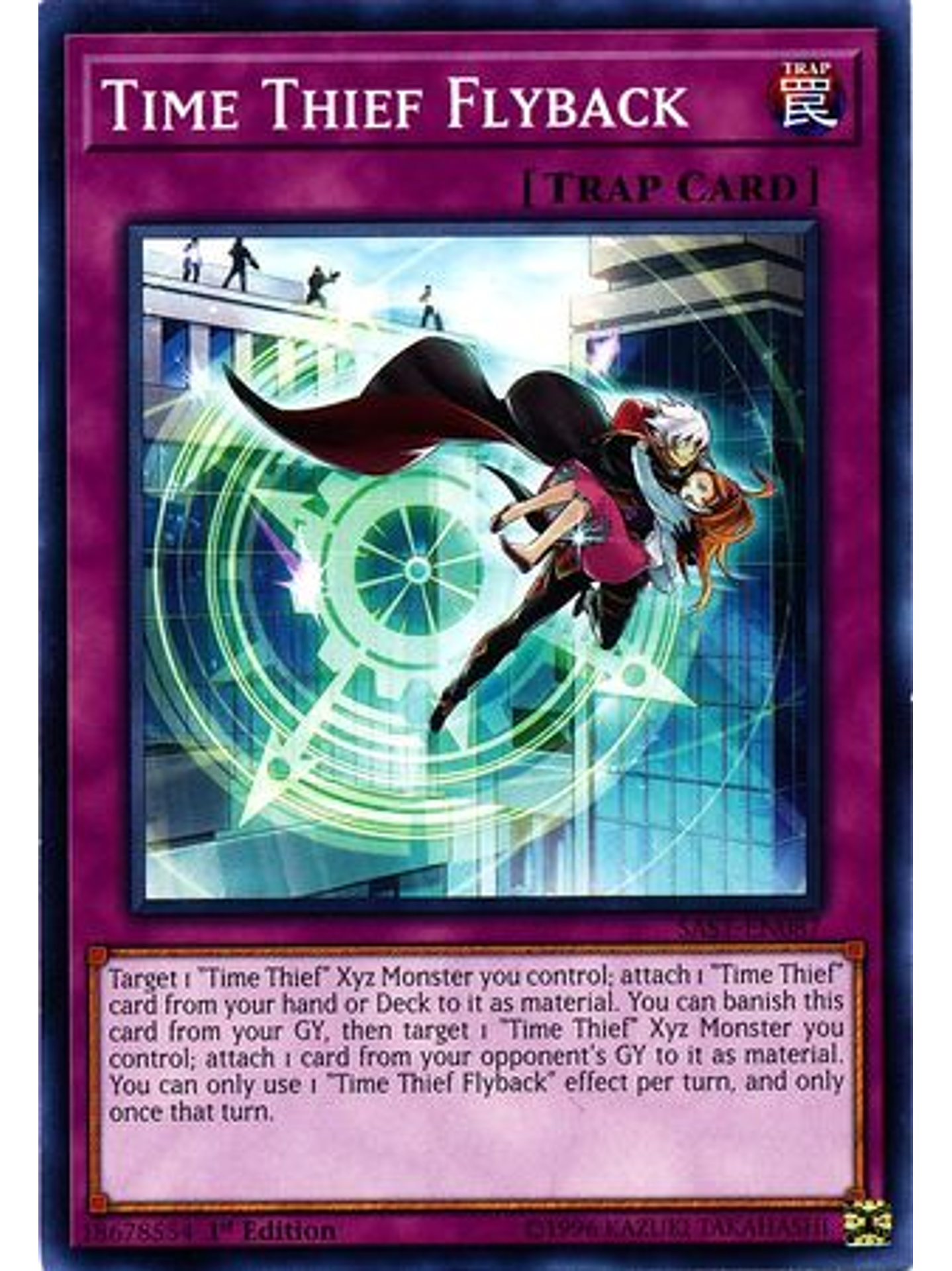Time Thief Flyback - sast-en087 - Common 1st Edition 1