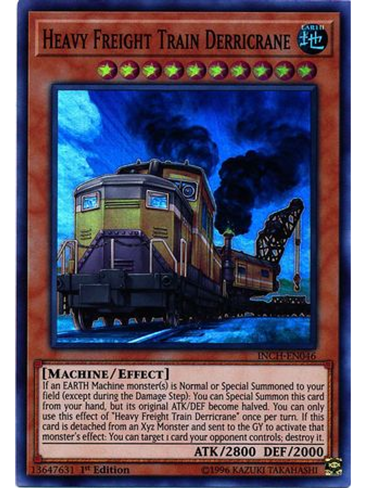 Heavy Freight Train Derricrane - inch-en046 - Super Rare 1st Edition 1