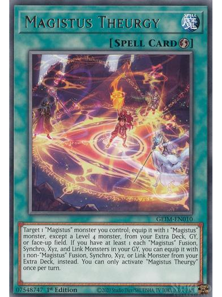 Magistus Theurgy - GEIM-EN010 - Rare - 1st Edition 1