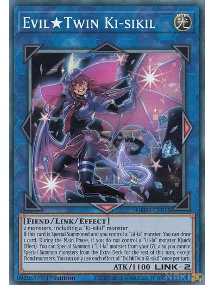 Evil Twin Ki-sikil - GEIM-EN015 - Collector's Rare - 1st Edition 1