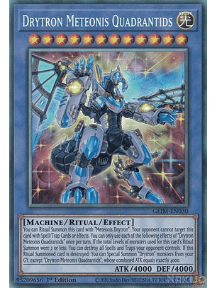 Drytron Meteonis Quadrantids - GEIM-EN030 - Collector's Rare - 1st Edition