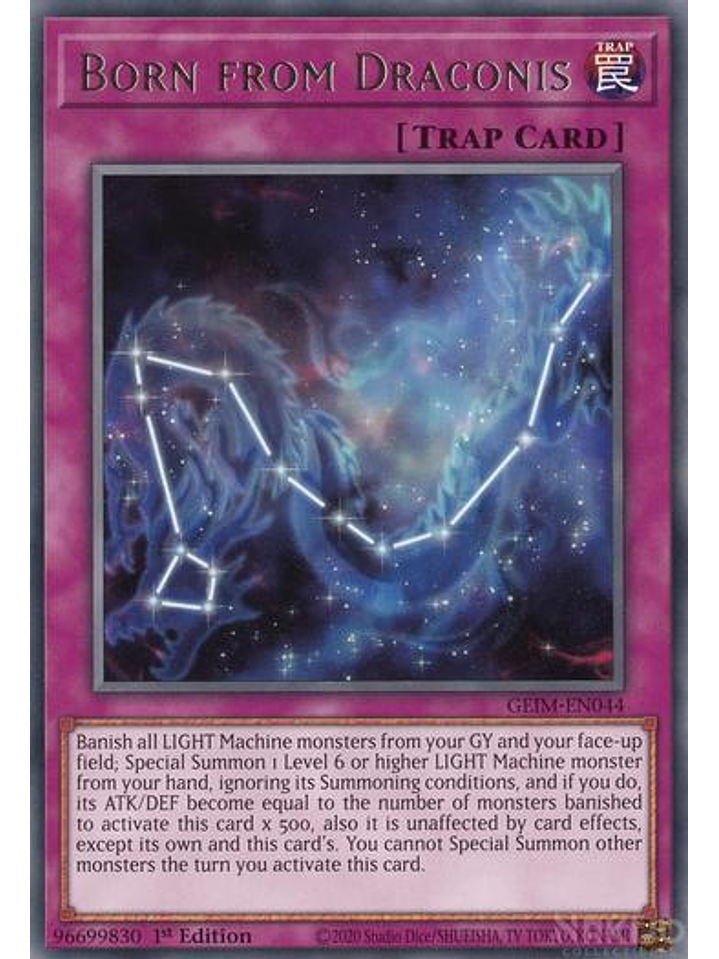 Born from Draconis - GEIM-EN044 - Rare - 1st Edition 1