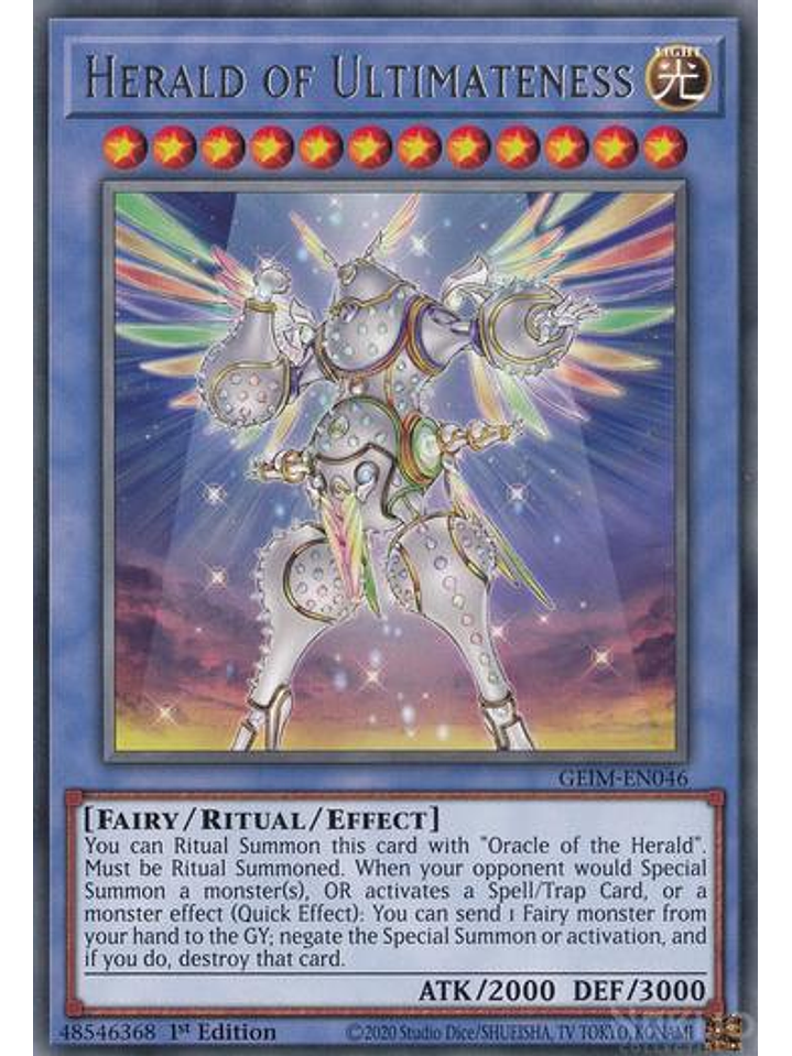Herald of Ultimateness - GEIM-EN046 - Rare - 1st Edition 1