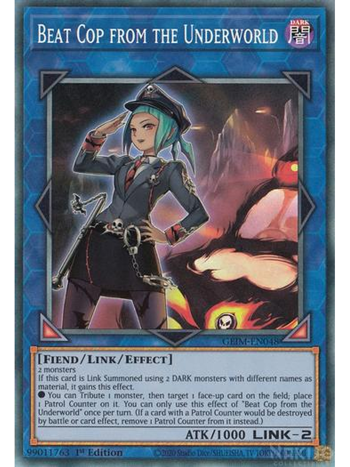 Beat Cop from the Underworld - GEIM-EN048 - Collector's Rare - 1st Edition 1