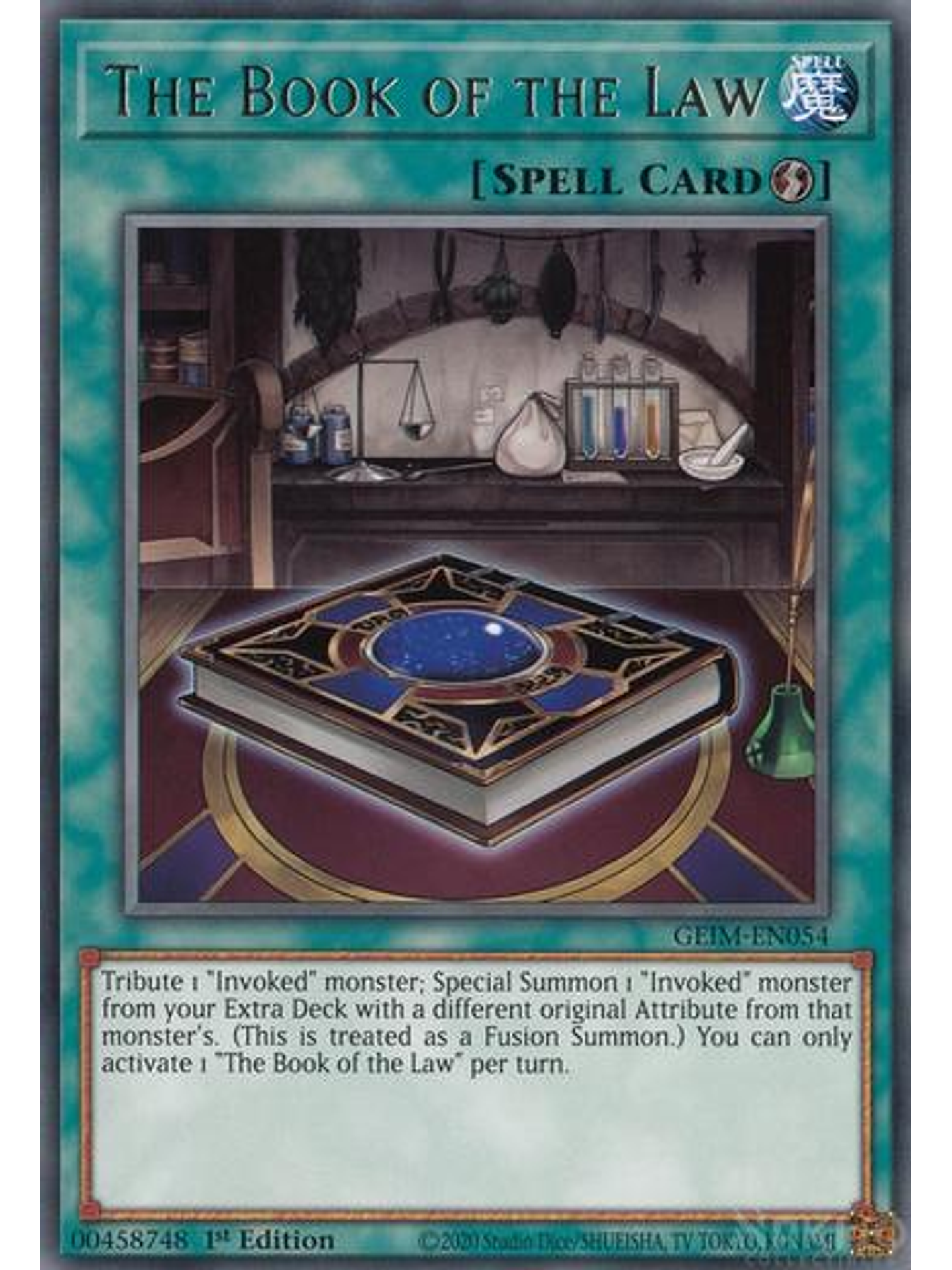 The Book of the Law - GEIM-EN054 - Rare - 1st Edition 1