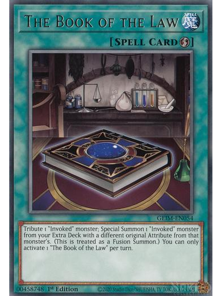 The Book of the Law - GEIM-EN054 - Rare - 1st Edition 1