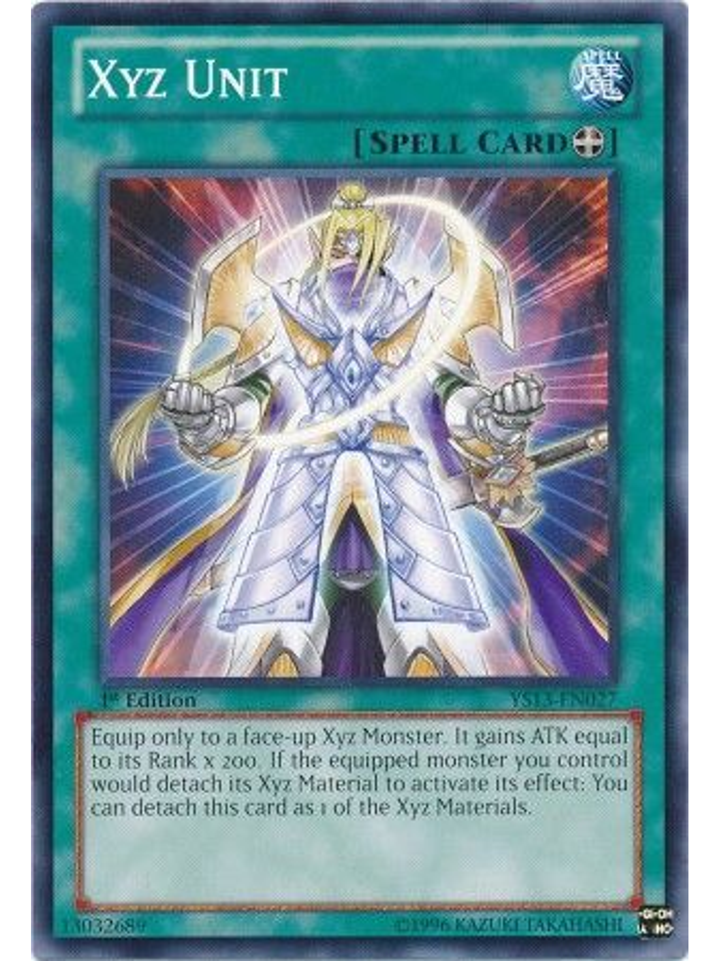 Xyz Unit - ys13-en027 - Common 1st Edition 1