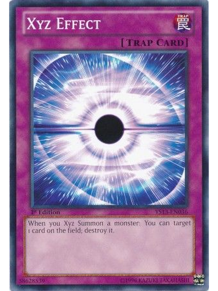 Xyz Effect - ys13-en036 - Common 1st Edition 1