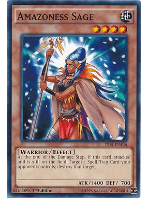 Amazoness Sage - YS14-ENA06 - Common 1st Edition