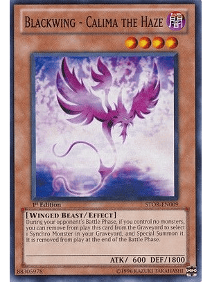 Blackwing - Calima The Haze - stor-en009 - Common 1st Editio