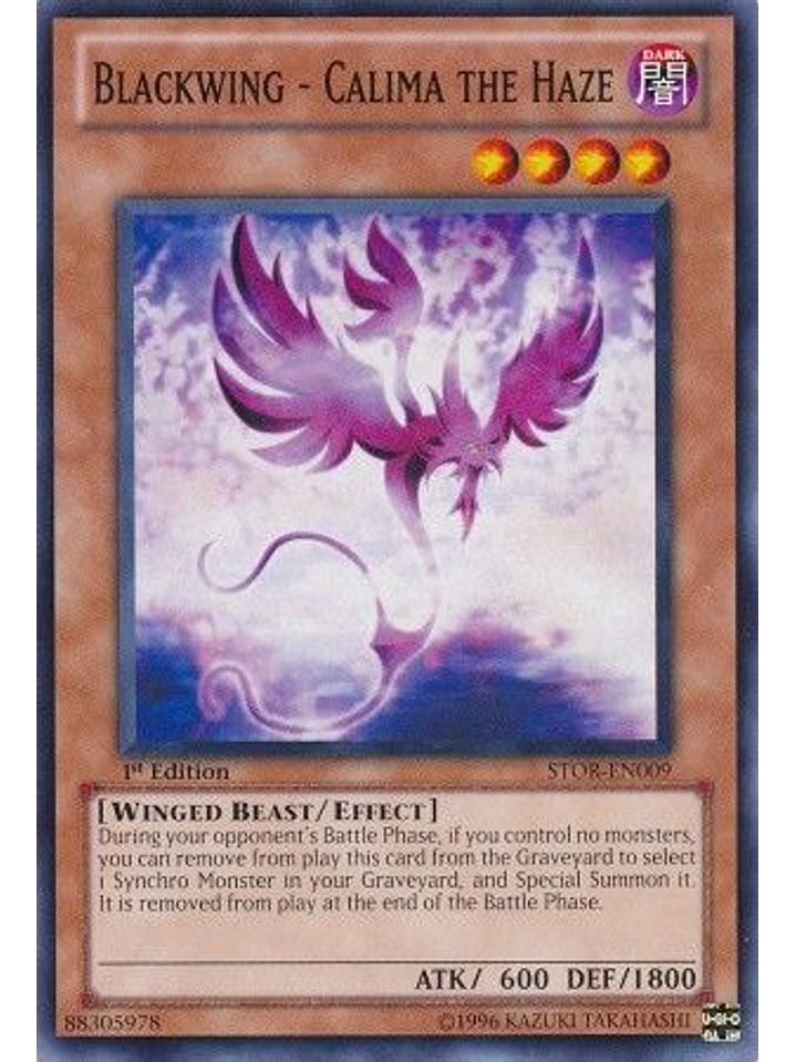 Blackwing - Calima The Haze - stor-en009 - Common 1st Editio 1