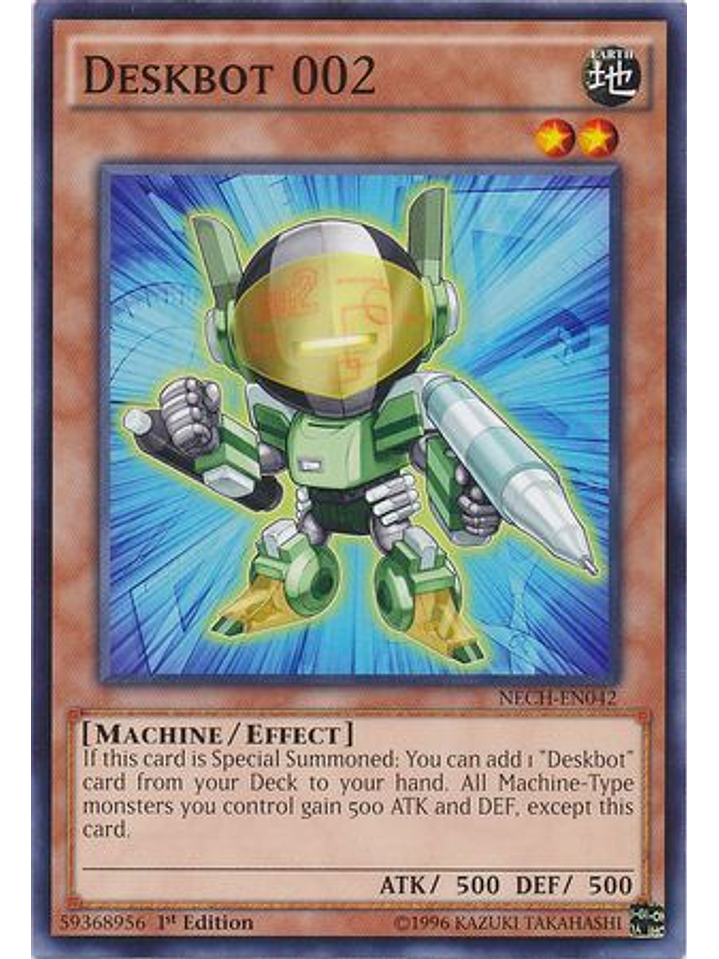 Deskbot 002 - nech-en042 - Common 1st Edition 1