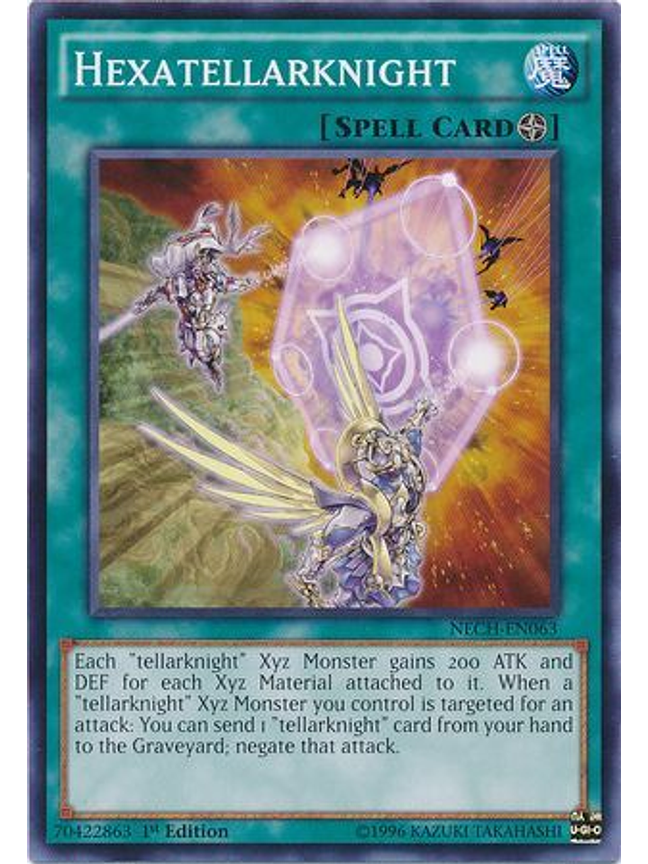 Hexatellarknight - nech-en063 - Common 1st Edition 1